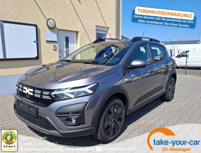 Dacia Sandero Stepway - Expression Klimaauto. Sitzheizung vorn PDC hinten Radio Tempomat Vorlauffahrzeug