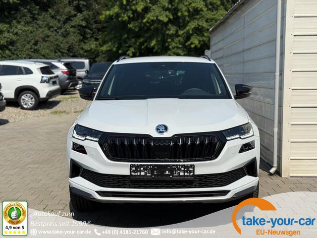 Skoda Karoq - Sportline 2.0 TSI DSG 4x4 *AHK*19Zoll Vorlauffahrzeug
