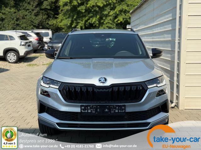 Skoda Karoq - Sportline 2.0 TSI DSG 4x4 *AHK*19Zoll Vorlauffahrzeug