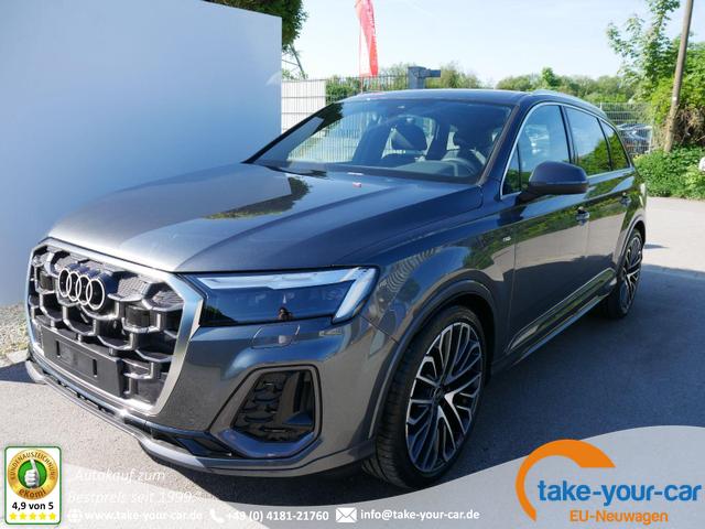 Audi Q7 - S line 50 TDI*4X4*AHK*LED*7-SITZE*22 ZOLL*PANO*KAMERA*LRH*NAVI*LUFTFEDERUNG* Vorlauffahrzeug