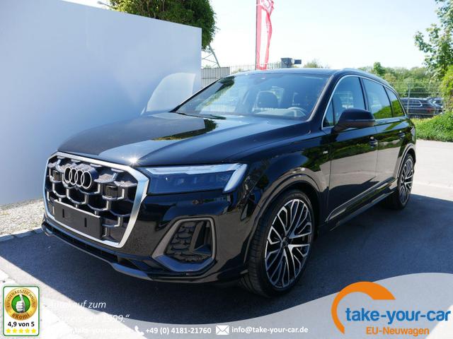 Audi Q7 - S line 50 TDI*4X4*AHK*LED*7-SITZE*22 ZOLL*PANO*KAMERA*LRH*NAVI*LUFTFEDERUNG* Vorlauffahrzeug