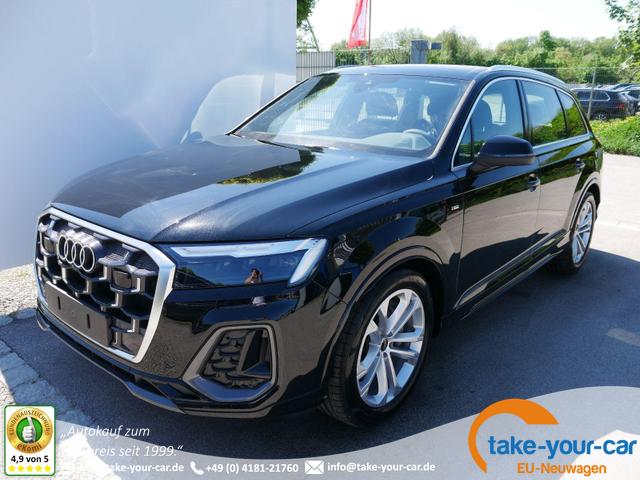 Audi Q7 - S line 45 TDI*4X4*AHK*LED*7-SITZE*20 ZOLL*PANO*KAMERA*NAVI*LUFTFEDRUNG Vorlauffahrzeug