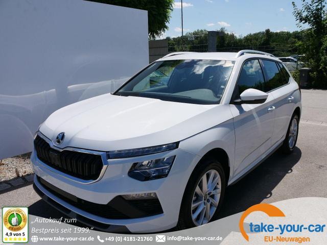 Skoda Kamiq - 130 Jahre Premium Edition 1,5 TSI DSG*AHK-SCHWENKBAR*PDC*KAMERA*LED*TEMPOMAT Vorlauffahrzeug
