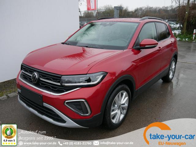 Volkswagen T-Cross - LIFE 1.0 TSI DSG NEUES-MODELL*ACC*PDC-HI*KAMERA*LED*SHZ*SMARTLINK*TEMPOMAT Vorlauffahrzeug