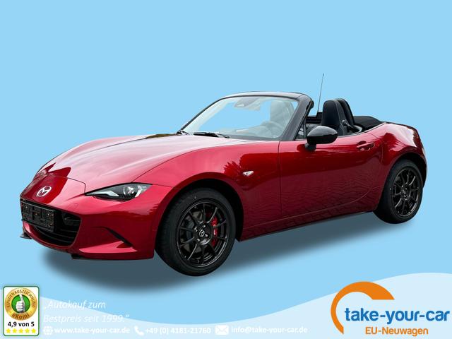Mazda MX-5 - Kazari NAPPA LEDER+BOSE+NAVI+KAMERA+MATRIX+SHZ+16 ALU Bestellfahrzeug 