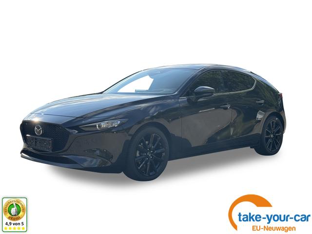 Mazda 3 - Nagisa BOSE+LEDER+SHZ+KAMERA+HUD+NAVI+ACC+18" ALU Bestellfahrzeug 