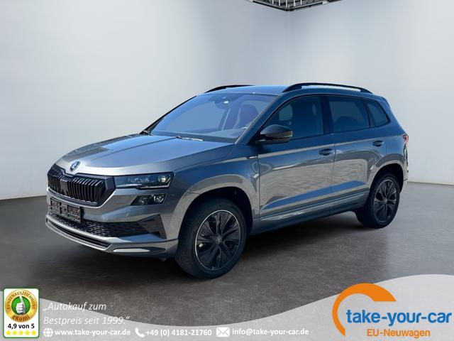 Skoda Karoq - 1,5 TSI DSG Sportline 2ZKli ACC Cant 4xSHZ PDC Kam 5JG Vorlauffahrzeug