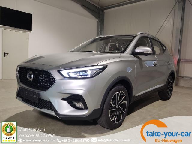 MG ZS - Luxury 1.5 VTI 106 PS Garantie-Leder-Navi-AppleCarPlay-AndroidAuto-LED-360°Kamera-Klima-Tempomat-17''Alu Vorlauffahrzeug