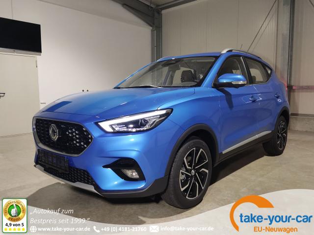 MG ZS - Luxury 1.5 VTI 106 PS Garantie-Leder-Navi-AppleCarPlay-AndroidAuto-LED-360°Kamera-Klima-Tempomat-17''Alu Vorlauffahrzeug