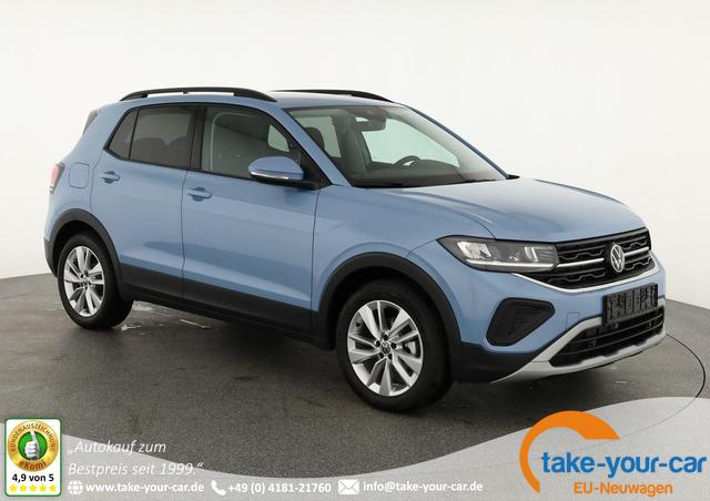 Volkswagen T-Cross - 1.0 TSI 85 kW Life DSG Life, AHK, ACC, Ready2, Kamera, 17-Zoll, Winterpaket, Climatronic Vorlauffahrzeug