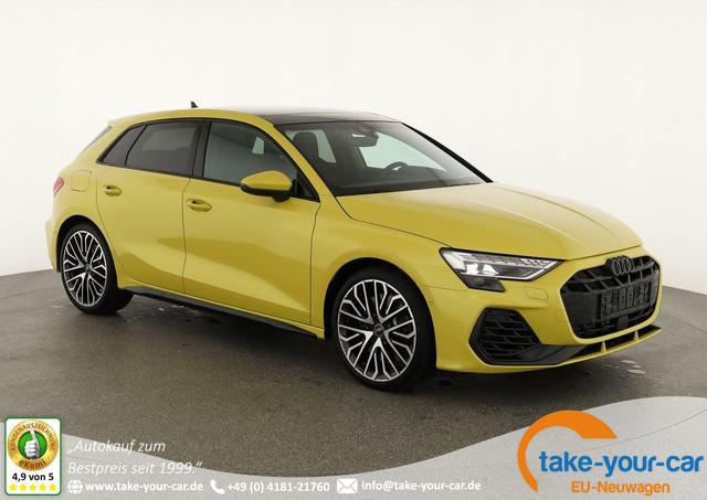 Audi S3 - 2.0 TFSI quattro Sportback quattro, Pano, 19-Zoll, Matrix, Optik schwarz, Kamera, el. Klappe, 4-J Garantie Vorlauffahrzeug