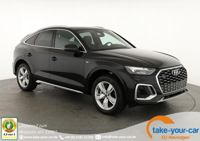 Audi Q5 Sportback - 55 TFSI e quattro S line TFSIe S-LINE, AHK, 19-Zoll, Teilleder Vorlauffahrzeug