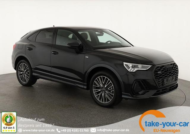Audi Q3 Sportback - 40 TDI quattro S line qu S-LINE, AHK, 19-Zoll, Optik schwarz, Navi, Kamera, el. Klappe, 4-J. Garantie Vorlauffahrzeug