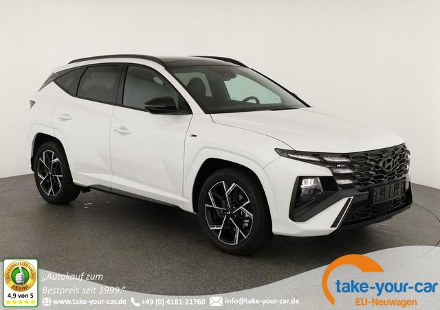 Hyundai TUCSON - N Line Mild-Hybrid 2WD 1.6 T-GDI DCT N-LINE, Facelift, Pano, Navi, 19-Zoll, Teilleder Vorlauffahrzeug