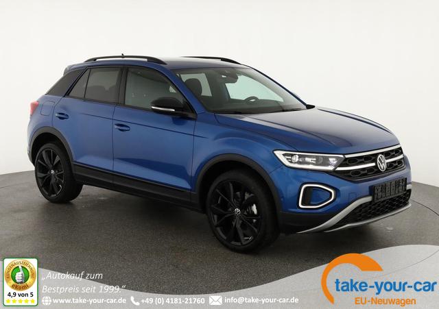 Volkswagen T-Roc - Style 1.5 TSI DSG Black Style, AHK, IQ.Light, 19-Zoll, easyOpen, Navi Vorlauffahrzeug