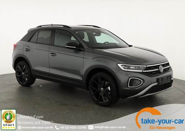 Volkswagen T-Roc - Style 1.5 TSI DSG Black Style, AHK, IQ.Light, 19-Zoll, easyOpen, Navi Vorlauffahrzeug