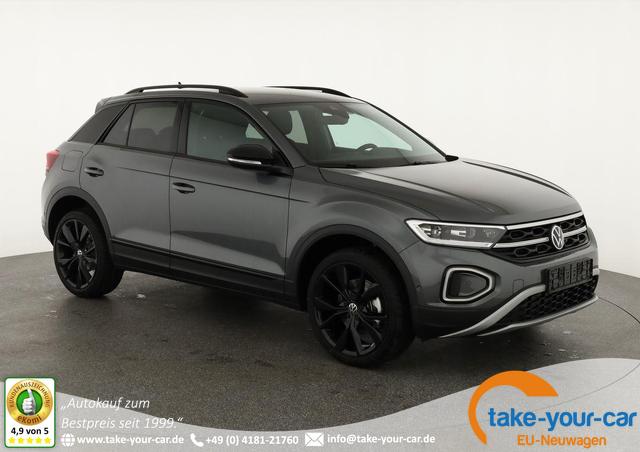 Volkswagen T-Roc - Style 1.5 TSI DSG Black Style, AHK, IQ.Light, 19-Zoll, easyOpen, Navi Vorlauffahrzeug
