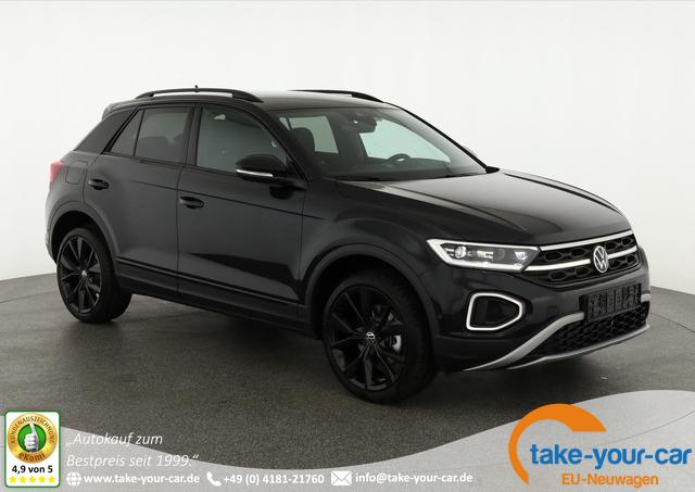 Volkswagen T-Roc - Style 1.5 TSI DSG Black Style, AHK, IQ.Light, 19-Zoll, easyOpen, Navi Vorlauffahrzeug