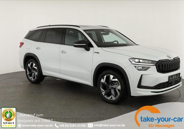 Skoda Kodiaq - 1.5 TSI mHEV 110kW Sportline DSG Sportline, Pano, AHK, Navi, Matrix Vorlauffahrzeug