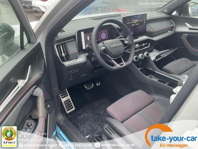Skoda Kodiaq - 2.0 TSI 195 kW 4x4 RS DSG 4x4, AHK, Canton, 4x Sitzheizung, sofort Vorlauffahrzeug