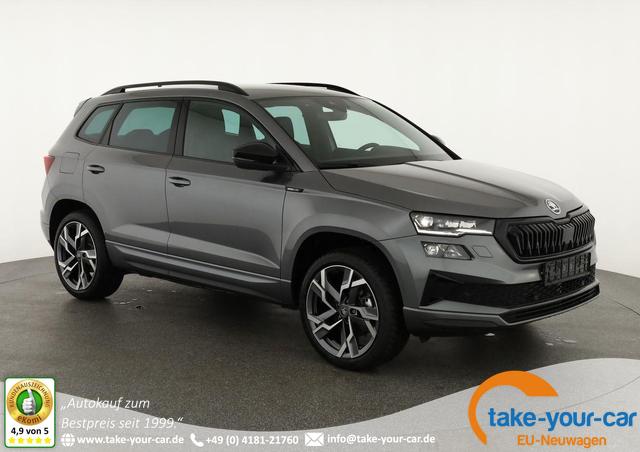 Skoda Karoq - Sportline 4x4 2.0 TDI DSG Sportline, Matrix, Teilleder, Navi, Side, 5-J. Garantie Vorlauffahrzeug