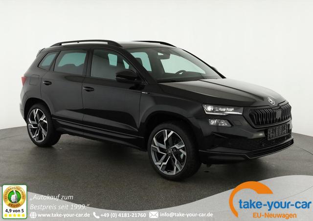 Skoda Karoq - Sportline 4x4 2.0 TDI DSG Sportline, Matrix, Teilleder, Navi, Side, 5-J. Garantie Vorlauffahrzeug