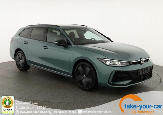 Volkswagen Passat Variant - 2.0 TDI 142 kW 4Motion R-Line DSG 4M Black, AHK, HUD, Side Vorlauffahrzeug