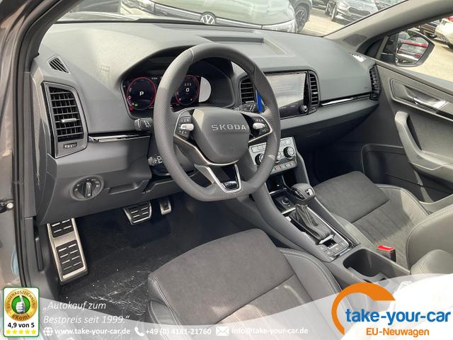 Skoda Karoq - Sportline 2.0 TDI DSG Sportline, Pano, AHK, Matrix, Teilleder, 5 J.-Garantie Vorlauffahrzeug