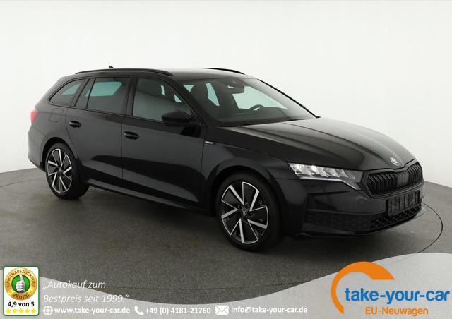 Skoda Octavia Combi - 2.0 TDI 110 kW Sportline DSG Sportline, AHK, el. Klappe, 18-Zoll, Navi Vorlauffahrzeug