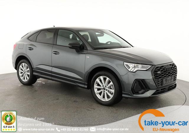 Audi Q3 Sportback - 45 TFSI quattro S line qu S-LINE, AHK, Optik schwarz, Navi, Kamera, el. Klappe Vorlauffahrzeug
