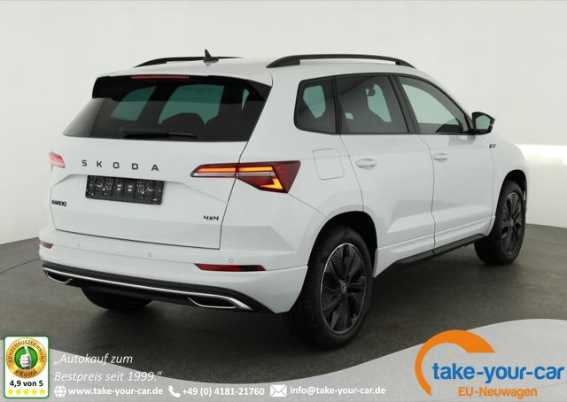 Skoda Karoq - Sportline 4x4 2.0 TDI DSG Sportline, AHK, Matrix, Navi, 5-J. Garantie Vorlauffahrzeug