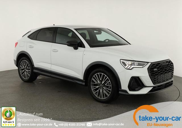 Audi Q3 Sportback - 40 TDI quattro S line qu S-LINE, AHK, 19-Zoll, Optik schwarz, Navi, Kamera, el. Klappe Vorlauffahrzeug