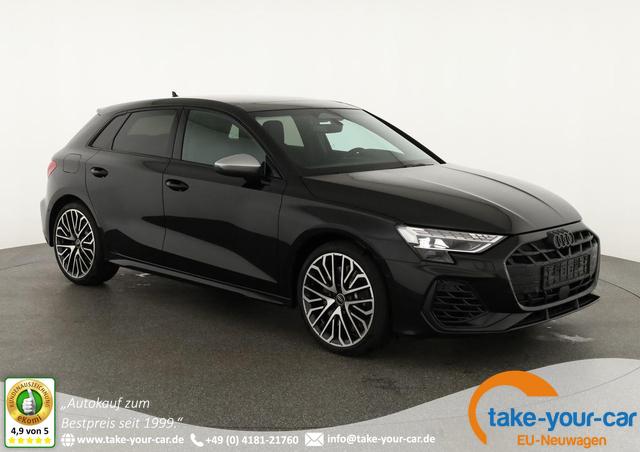 Audi S3 - 2.0 TFSI quattro Sportback quattro, Pano, 19-Zoll, Matrix, Optik schwarz, Kamera, el. Klappe, 4-J Garantie Vorlauffahrzeug