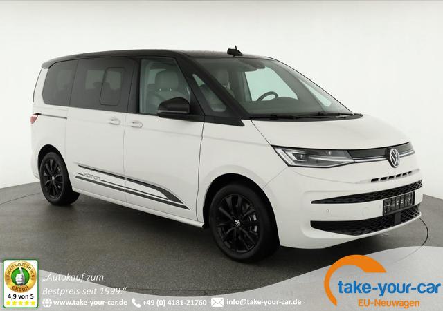 Volkswagen T7 Multivan - TDI DSG Edition KÜ, Pano, AHK, IQ.Light, 18-Zoll, el. Türen Vorlauffahrzeug