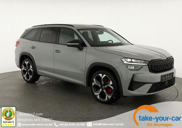 Skoda Kodiaq - 2.0 TSI 195 kW 4x4 RS DSG 4x4, 7-Sitzer, Pano, AHK, Canton, HuD, 5-J Garantie Vorlauffahrzeug