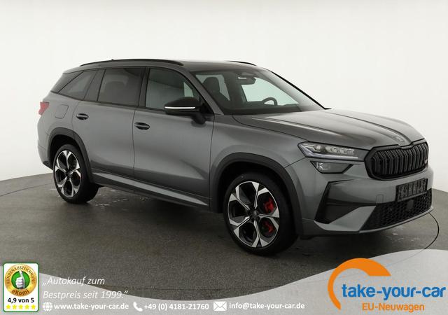 Skoda Kodiaq - 2.0 TSI 195 kW 4x4 RS DSG 4x4, 7-Sitzer, Pano, AHK, Canton, HuD, 5-J Garantie Vorlauffahrzeug