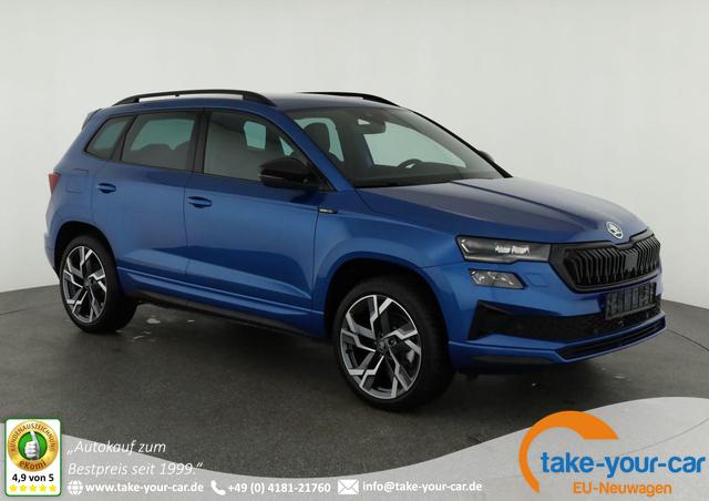 Skoda Karoq - Sportline 4x4 2.0 TDI DSG Sportline, Matrix, Teilleder, Navi, Side, 5-J. Garantie Vorlauffahrzeug