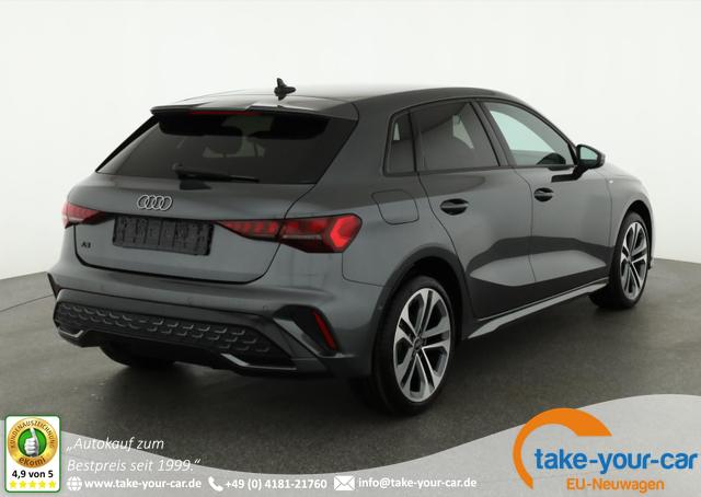 Audi A3 Sportback - 35 TFSI S line S-Tronic S-LINE, Teilleder, Kamera, ACC, Sitzheizung, 4-J Garantie Vorlauffahrzeug