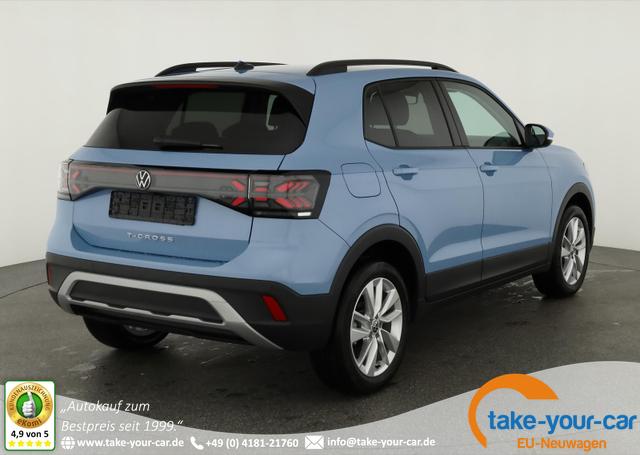 Volkswagen T-Cross - 1.0 TSI 85 kW Life DSG Life, IQ.Light, Kamera, Side, Winter, 17-Zoll Vorlauffahrzeug