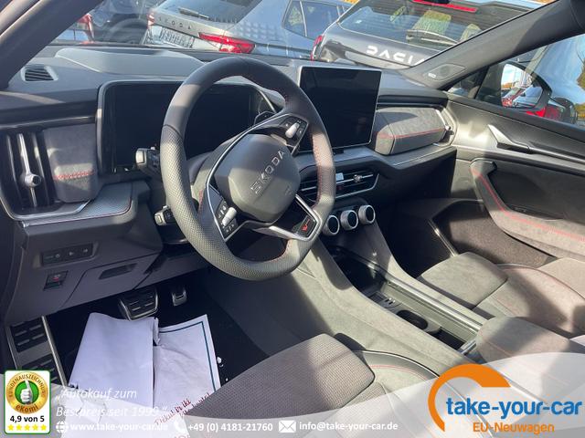 Skoda Kodiaq - 2.0 TSI 195 kW 4x4 RS DSG 4x4, 7-Sitzer, Pano, AHK, Canton, HuD, 5-J Garantie Vorlauffahrzeug