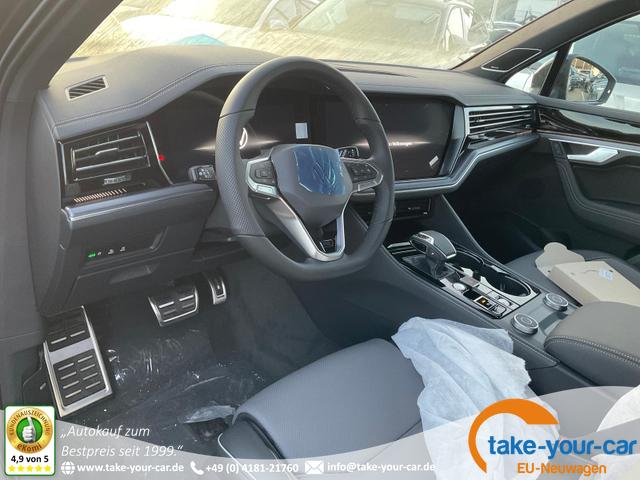 Volkswagen Touareg - 3.0 TDI 210 kW 4Motion R-Line V6 4M Black, AHK, 22-Zoll, Dynaudio, HuD, Luft, Standheizung Vorlauffahrzeug