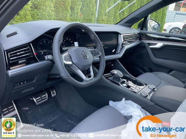 Volkswagen Touareg - 3.0 TDI 210 kW 4Motion R-Line V6 Black, AHK, HuD, Luft, Standheizung Vorlauffahrzeug