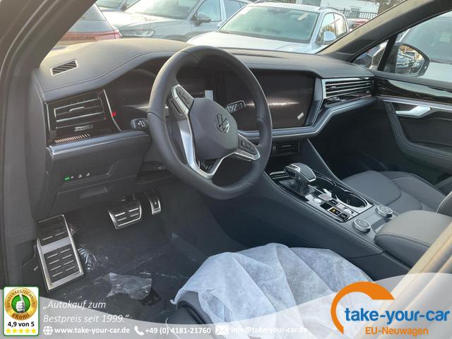 Volkswagen Touareg - 3.0 TDI 210 kW 4Motion R-Line V6 Black, AHK, HuD, Luft, Standheizung Vorlauffahrzeug