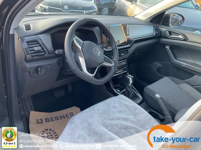 Volkswagen T-Cross - 1.0 TSI 85 kW Life DSG Life, LED, Kamera ACC, Side, Winter, 3-J. Garantie Vorlauffahrzeug