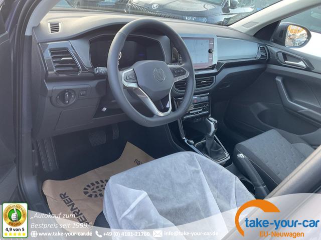 Volkswagen T-Cross - 1.0 TSI 85 kW Life DSG Life, LED, Kamera, ACC, Side, Winter, 17-Zoll, 3-J. Garantie Vorlauffahrzeug