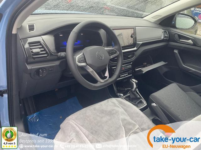 Volkswagen T-Cross - 1.0 TSI 85 kW Life DSG Life, LED, Kamera, ACC, Side, Winter, 17-Zoll, 3-J. Garantie Vorlauffahrzeug