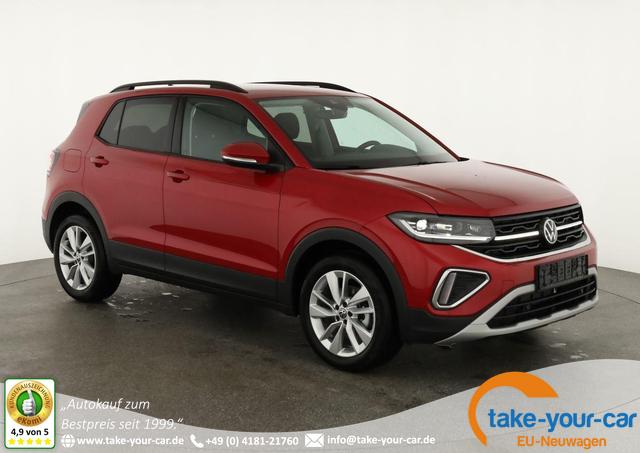 Volkswagen T-Cross - 1.0 TSI 85 kW Life DSG Life, IQ.Light, AHK, ACC, Kamera, 17-Zoll, Winterpaket Vorlauffahrzeug