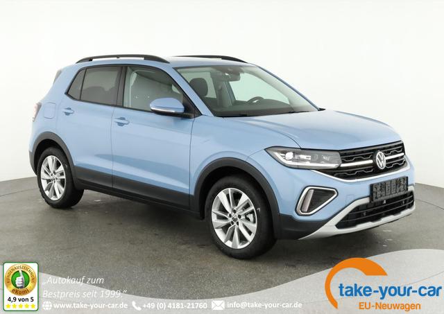 Volkswagen T-Cross - 1.0 TSI 85 kW Life DSG Life, IQ.Light, AHK, ACC, Kamera, 17-Zoll, Winterpaket Vorlauffahrzeug