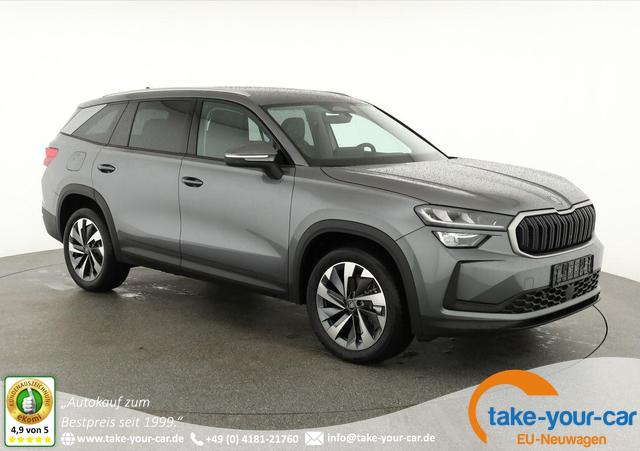 Skoda Kodiaq - 2.0 TDI 142 kW 4x4 Selection DSG Selection, 7-Sitzer, AHK, Navi, Side, Kamera, Winter, 19-Zoll Vorlauffahrzeug