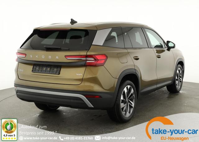 Skoda Kodiaq - 2.0 TDI 142 kW 4x4 Selection DSG Selection, 7-Sitzer, AHK, Navi, Side, Kamera, Winter, 19-Zoll Vorlauffahrzeug